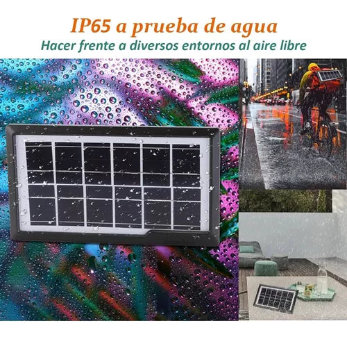 Panel Solar Cargador Portatil 3w Celular Usb - Metacompras