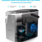 Máquina Profesional para Hacer Hielos 12kg/día - Autolimpieza Portátil