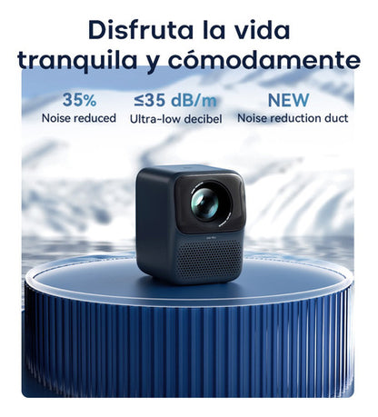 Proyector Wanbo T2 Max 450 ANSI, 1080P FHD, Android 9.0, Compacto y Potente