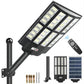 Luz LED Solar Exterior de 1800W - Iluminación Brillante y Eficiente con Sensor Automático
