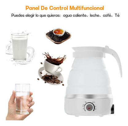 Jarra Electrica Tetera Hervidor Agua Plegable Pava Portátil - Metacompras