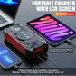 Arrancador de Batería Portátil Digital 39800mah para Auto y Coche