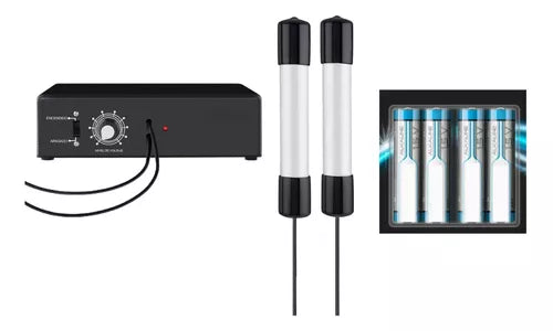 Máquina de Masaje con 10 Niveles de Intensidad + 4 Baterías AA Incluidas