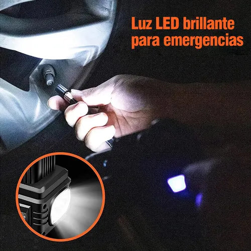 Compresor Inflador de Alta Potencia para Auto y Moto - Rápido y Eficiente