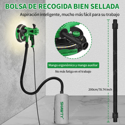 Lijadora De Pared Orbital 1500W Shawty - Potente, Regulable y Eficiente