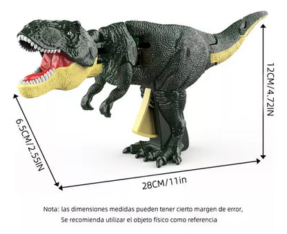 Juguete Dinosaurio T Rex zazaa Con Luz Y Rugido - Metacompras