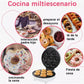 Máquina de Donas 1200W para Desayuno en Casa - Fácil y Rápida de Usar