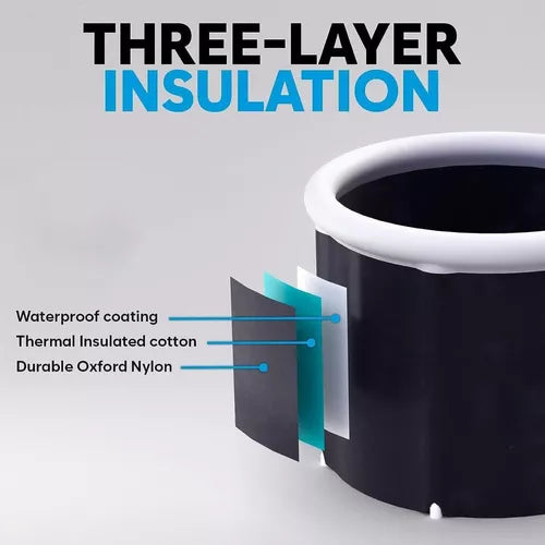 Tina Plegable Portátil 150L - Metacompras