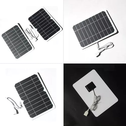 Cargador Panel Solar 5w 5v Puerto Usb - Metacompras