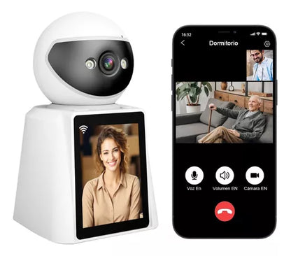 Cámara De Seguridad Wifi Videollamada Bidireccional Dytimeem - Metacompras