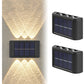 2pcs De Lámparas Luz Solares Led Para El Jardín De Exterior