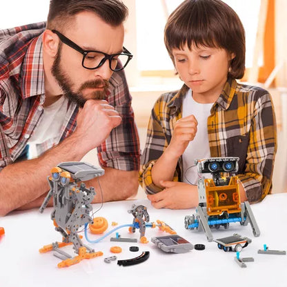 Kit De Juguete Robot Educativo Ciencia Solar Para Niño 12 en 1 Super Divertifo - Metacompras