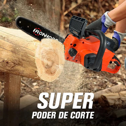 Motosierra Eléctrica 16 Pulgadas Recargable con Motor Sin Escobillas y Seguridad Avanzada