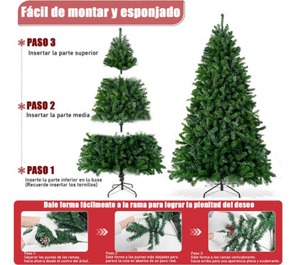 Árbol De Navidad Artificial Para Navidad 150 cm 450 Ramas