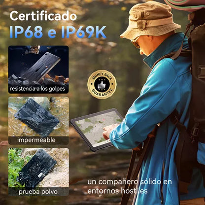Tablet CUBOT Tab KingKong 10.1" Resistente IP68, 256GB y 8GB RAM