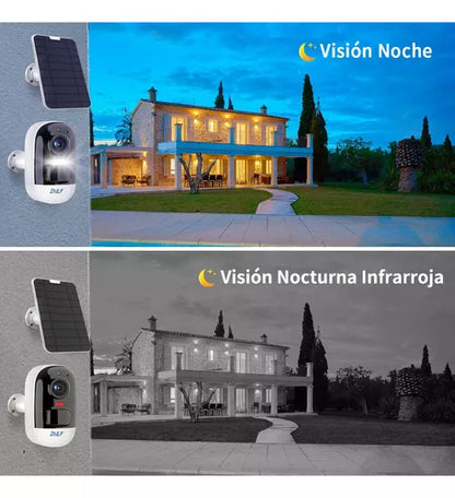 Cámara De Seguridad Con Baterias Ultra Hd 2.5k - Metacompras
