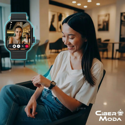 Smartwatch 4G Ultra 2024 con Android, Sim, Wifi y Cámara Integrada
