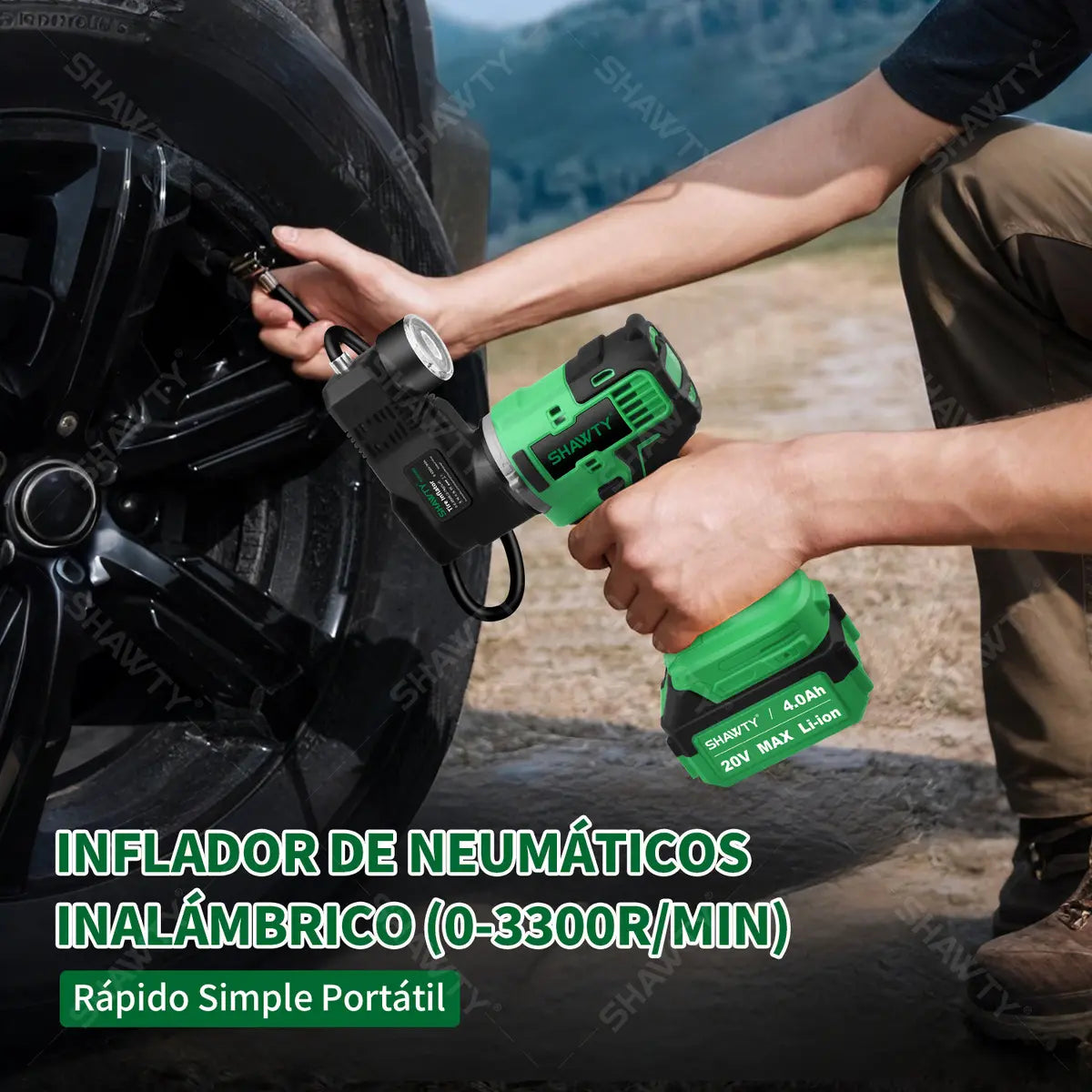 Taladro Inalámbrico 6 En 1 20V con Baterías y Múltiples Funciones - Metacompras