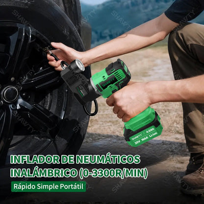Taladro Inalámbrico 6 En 1 20V con Baterías y Múltiples Funciones - Metacompras