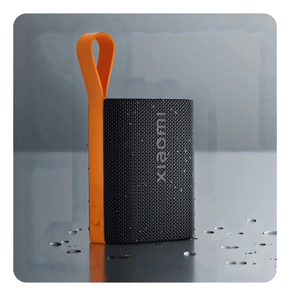 Bocina portátil Bluetooth waterproof negra SOUND POCKET MDZ-37-DB