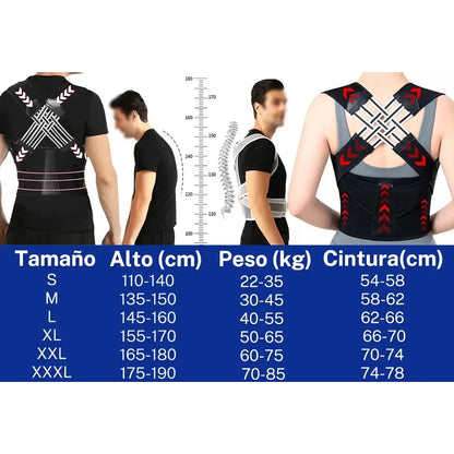 Ergonomic Posture Corrector with Smart Vibration Reminder
