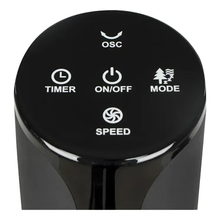 Silent Tower Fan with 3 Speeds and Timer Ideal for Home