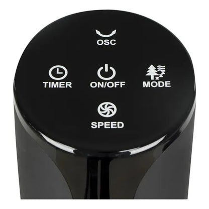 Silent Tower Fan with 3 Speeds and Timer Ideal for Home