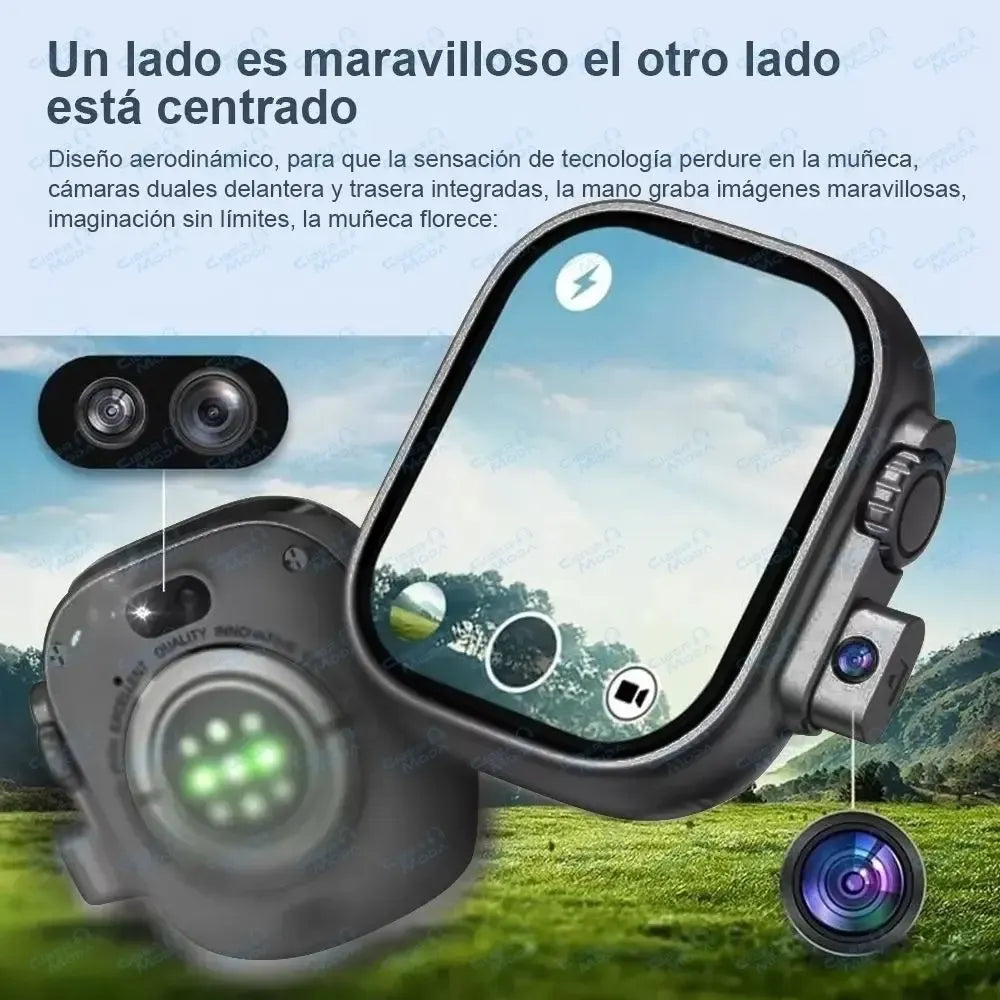 Smartwatch Android Ultra 2025 con Cámara y Conectividad 4G