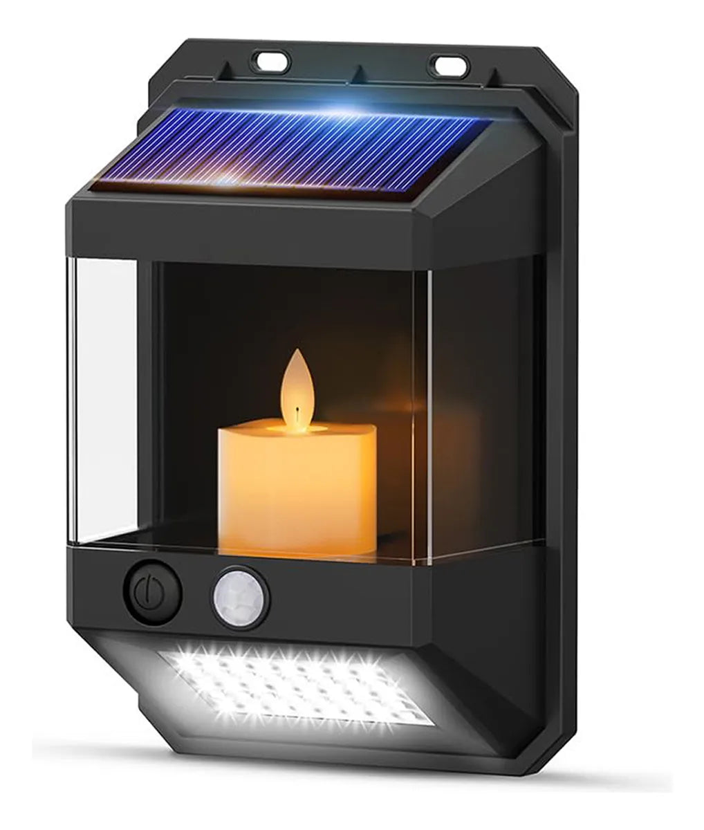 Outdoor Solar Garden Light with Light Sensor and 40 LEDs