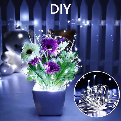 Guirnalda de Luces Solares para Exterior - Decoración Navideña Ideal - Metacompras