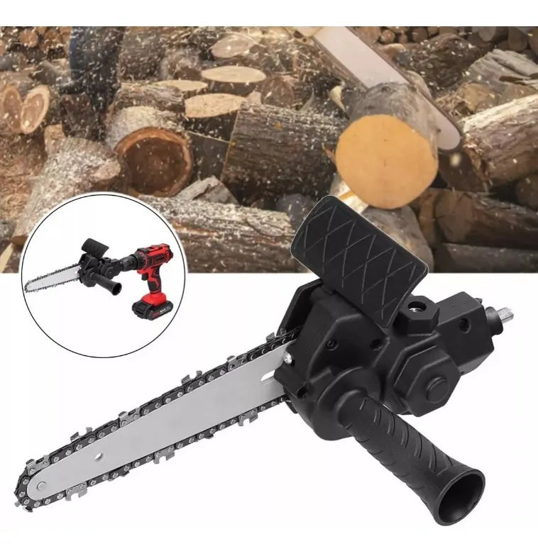 Adaptador de Taladro Eléctrico para Motosierra y Sierra Recíproca - Metacompras