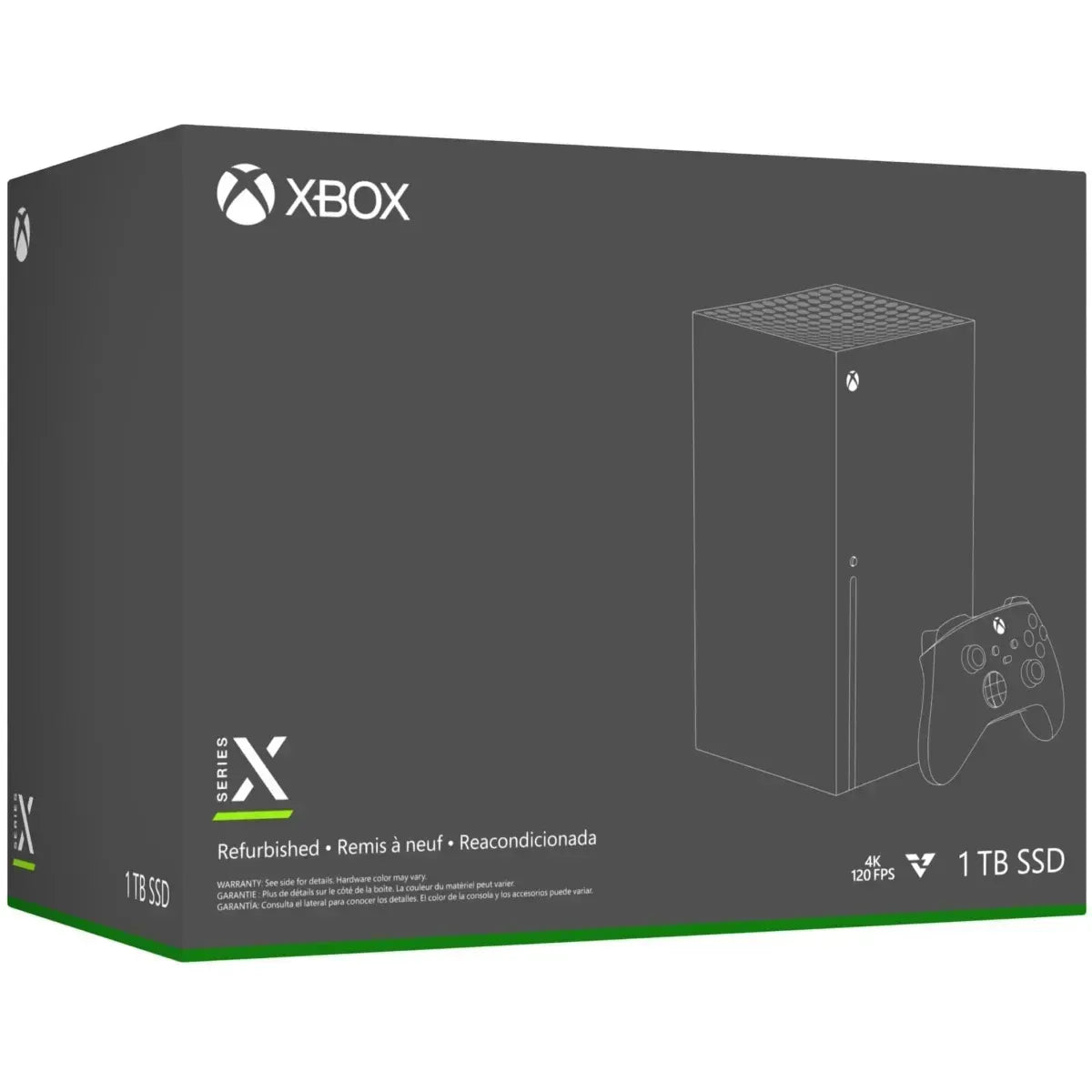 Consola Xbox Series X 1 TB Refaccionada con Alto Rendimiento en Juegos