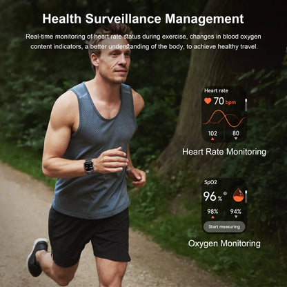 Reloj Smartwatch Inteligente 2.1'' con Llamadas y Batería de 900 mAh