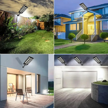 Lámpara LED Solar Exterior 4800W para Alumbrado Público Eficiente - Metacompras