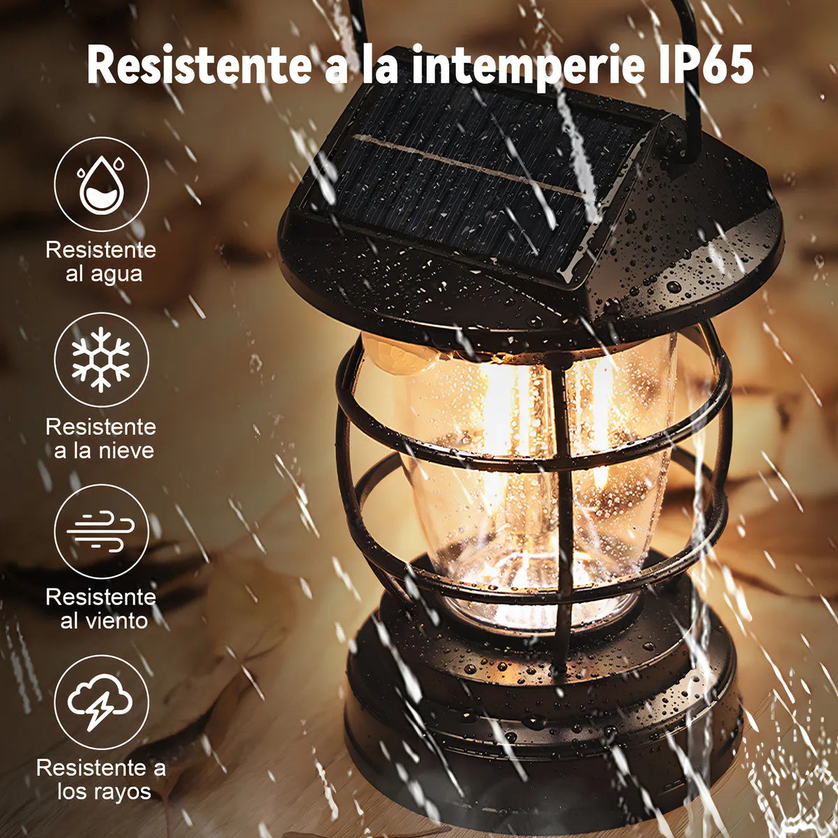 Lámpara Solar de Pared Exterior con Sensor de Movimiento - 2 Piezas - Metacompras