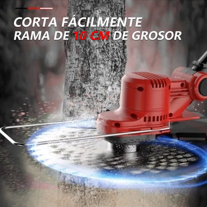 Desbrozadora Electrica Inalambrica Sin Escobillas 9inch Hoja Color Rojo - Metacompras
