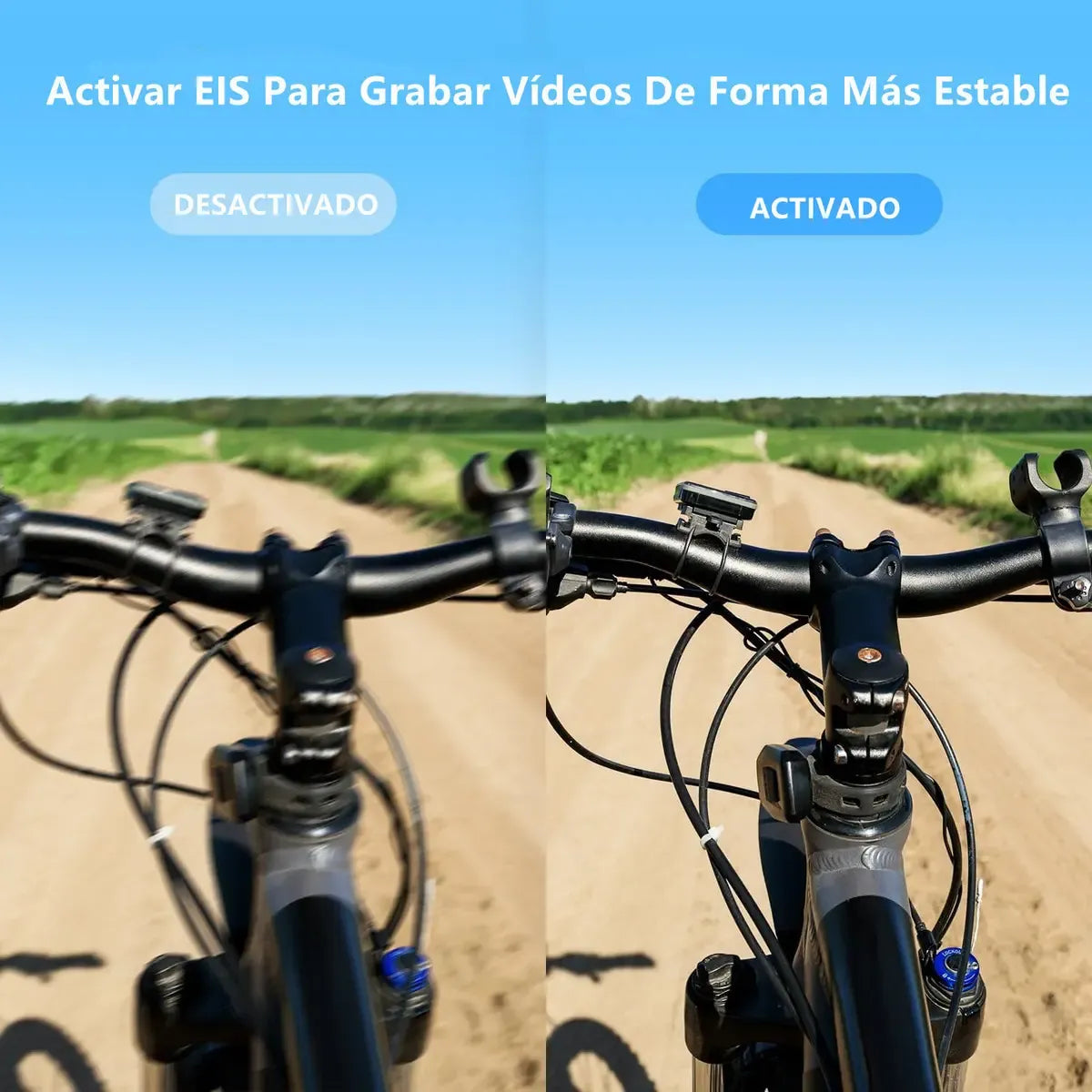 Cámara Deportiva 4K con Estabilización y 2 Baterías Incluidas