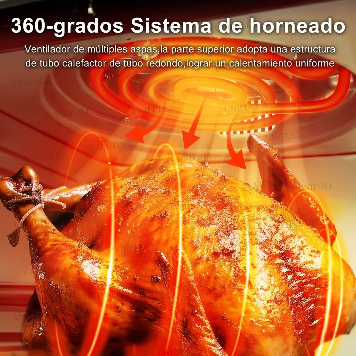 Freidora de Aire Digital Touch 15L - Cocina Saludable y Rápida