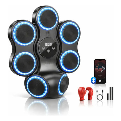 Smart Music Boxing Machine for Home Training 40x40 cm