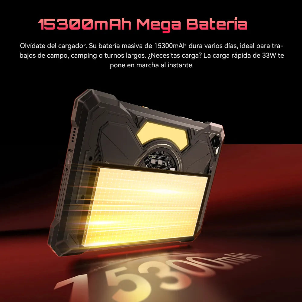 Tablet CUBOT TAB KIINGKONG S 10.1'' IP68/IP69K con Llamadas y 256GB ROM