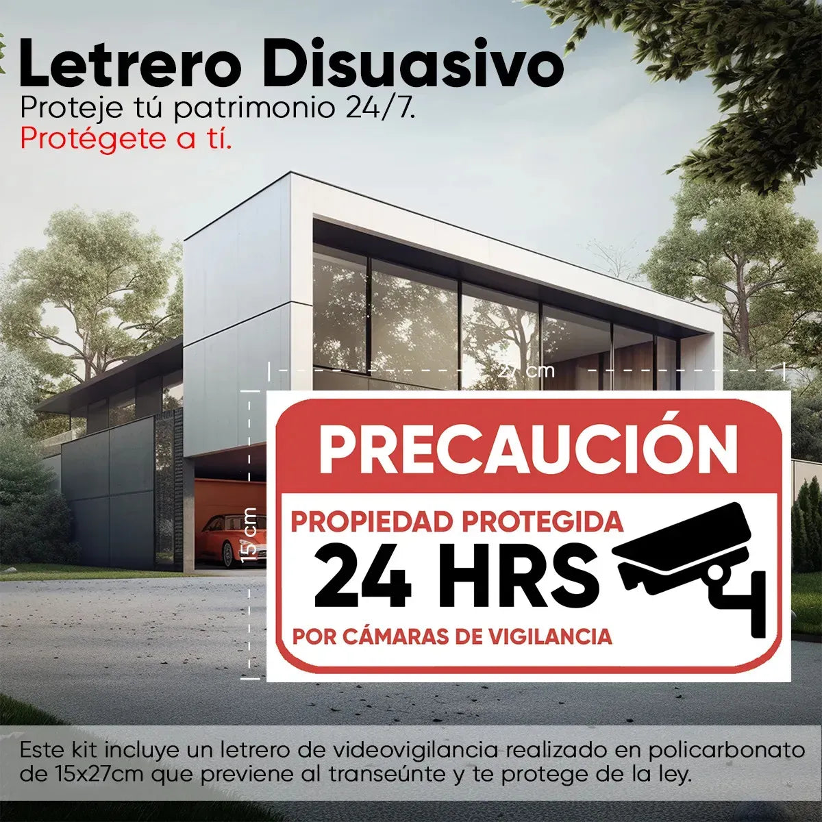 Kit de Videovigilancia con 4 Cámaras 2MP y Disco Duro de 500GB