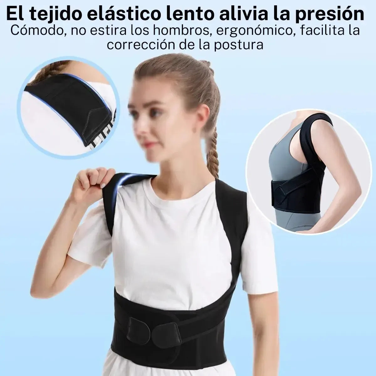 Ergonomic Posture Corrector with Smart Vibration Reminder