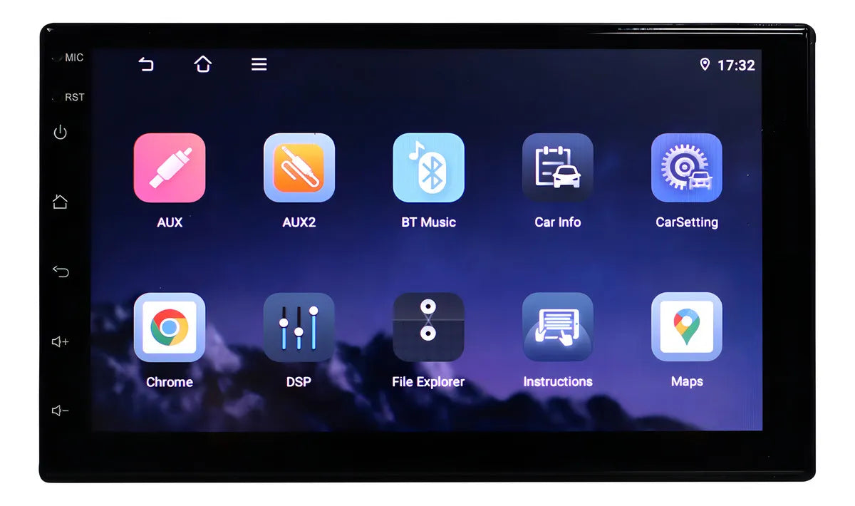 Coche Estéreo 2 Din 7" Android 13 con GPS y Wifi - Paquete Especial