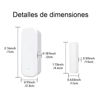Wi-Fi Door/Window Security Sensor with Alarm - Immediate Alerts
