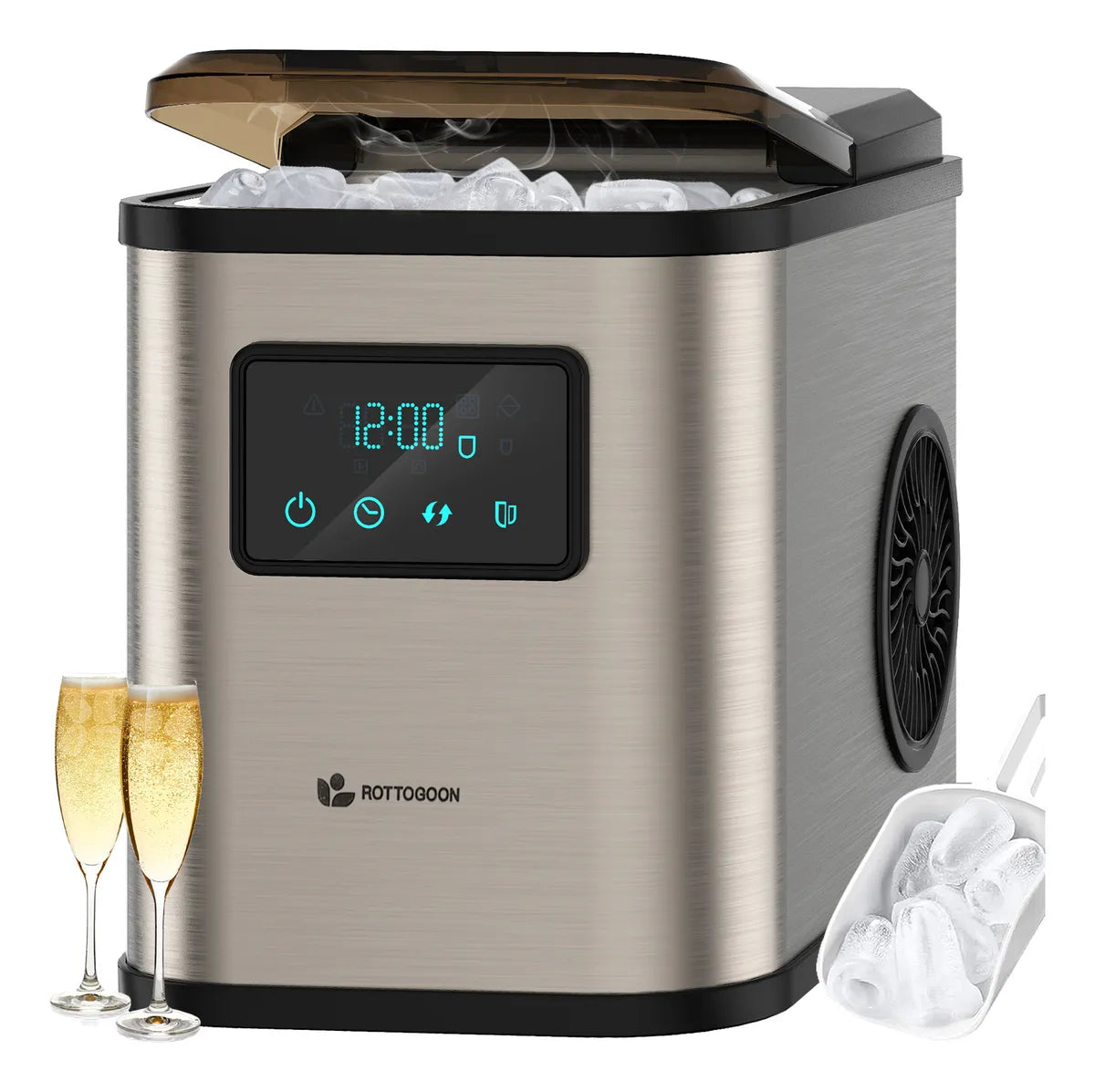 Máquina Automatizada para Hacer Hielos 15 Kg Diario - Ideal para Fiestas