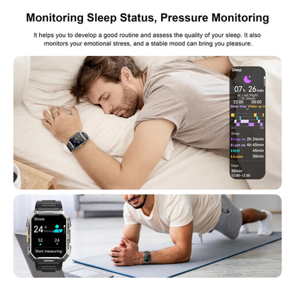 Reloj Smartwatch Inteligente 2.1'' con Llamadas y Batería de 900 mAh