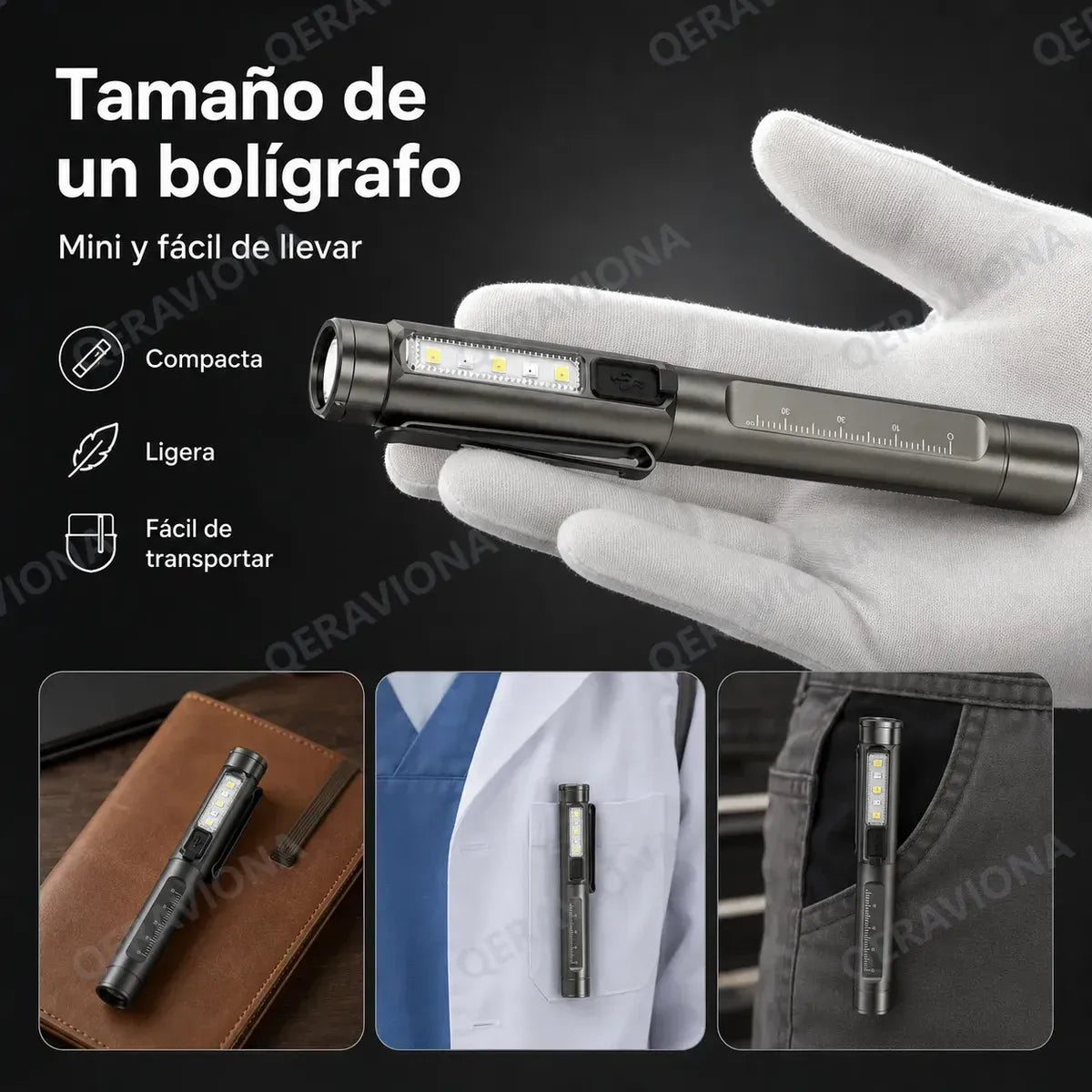 Rechargeable Waterproof Durable UV Medical Lamp