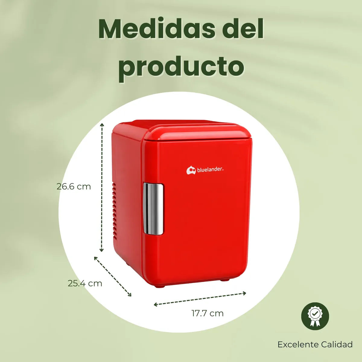 Portable Mini Fridge 4L: Cools and Heats for Car and Home