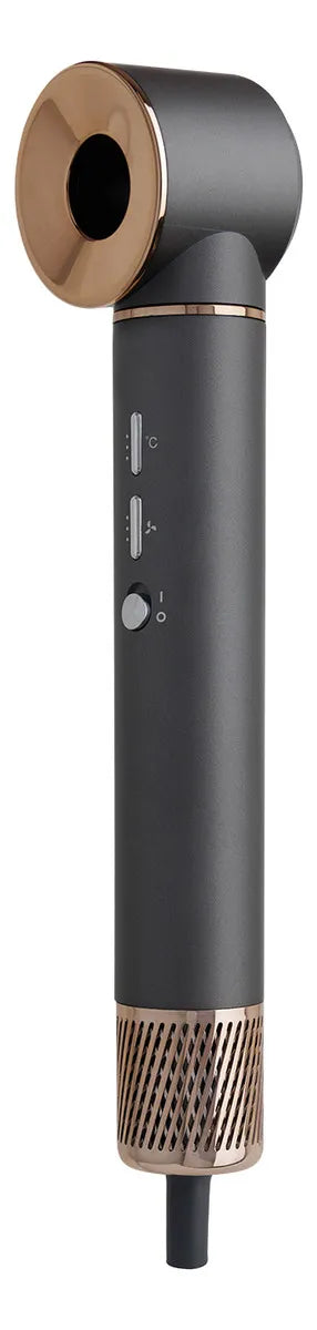 Secadora Profesional Multiestilizador 6 Pzs - Kit Completo Color Gris Oscuro