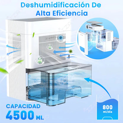 Smart Silent Dehumidifier for 100 m² Rooms